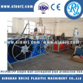 pp pe pvc single wall corrugated pipe machine